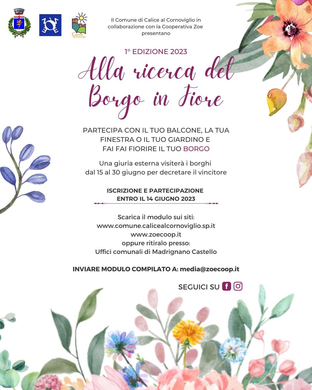 Alla ricerca del borgo in fiore